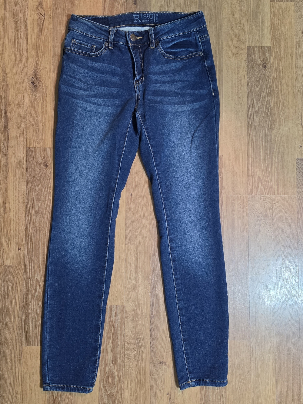 Dark Blue Roebuck & Co Skinny Women's Stretch Jeans